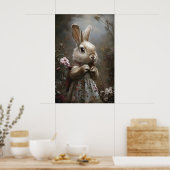 Impression de lapin victorien Lapin de Pâques, Cot (Cuisine)