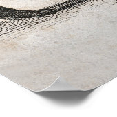 Impression de lapin vintage (Coin)