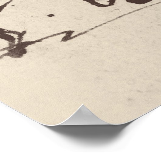 Impression de lapin vintage (Coin)