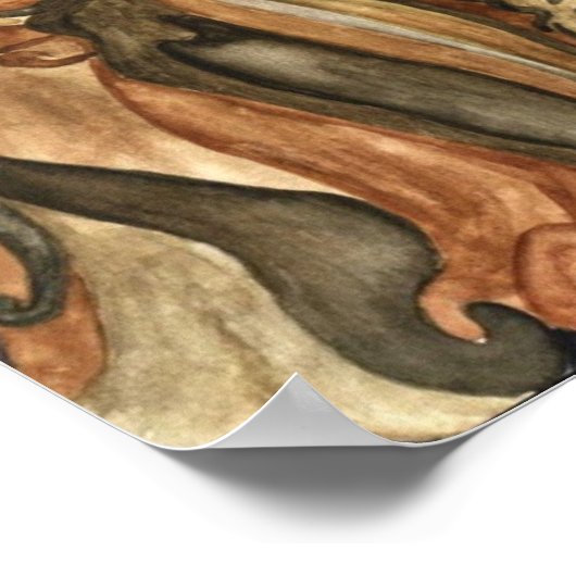 Impression de l'aquarelle de transformation (Coin)