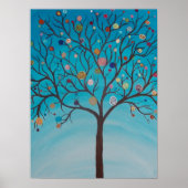 Impression de l'arbre Lollipop sur une toile (Devant)