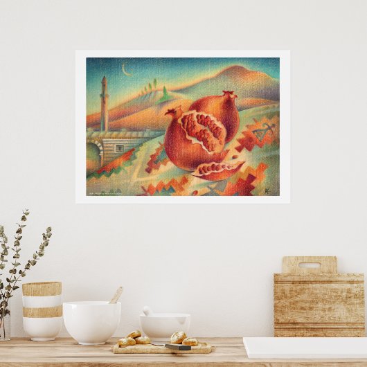 Impression de l'art de la grenade (Cuisine)