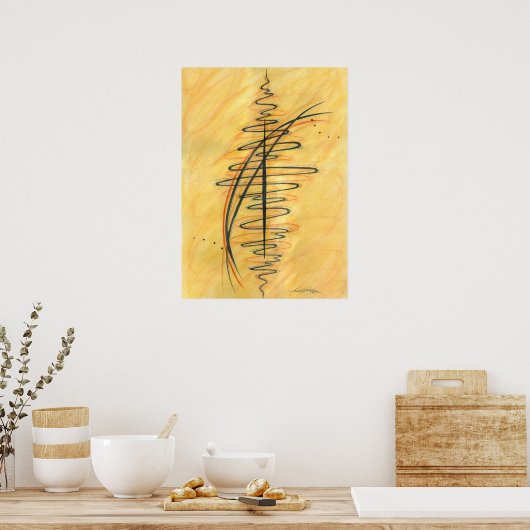 Impression de l'art de réverbération (Cuisine)