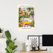 Impression de l'art du léopard des neiges Matisse (Bureau à domicile)
