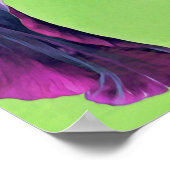 Impression de l'art photographique à fleurs Iris v (Coin)