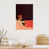 Impression de lecture de nuit étoilée Art Imprimé  (Cuisine)