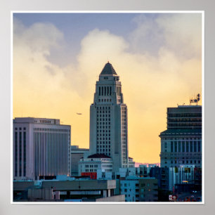 Impression de l'Hôtel de Ville de Los Angeles Ar