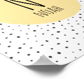 Impression de l'initiale du nom - Nurserie - Chamb (Coin)