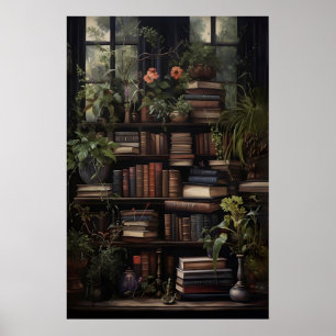 Impression de livres botaniques, Bibliothèque vert