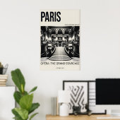 Impression de l'Opéra de Paris - Grand Escalier du (Bureau à domicile)