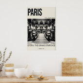 Impression de l'Opéra de Paris - Grand Escalier du (Cuisine)