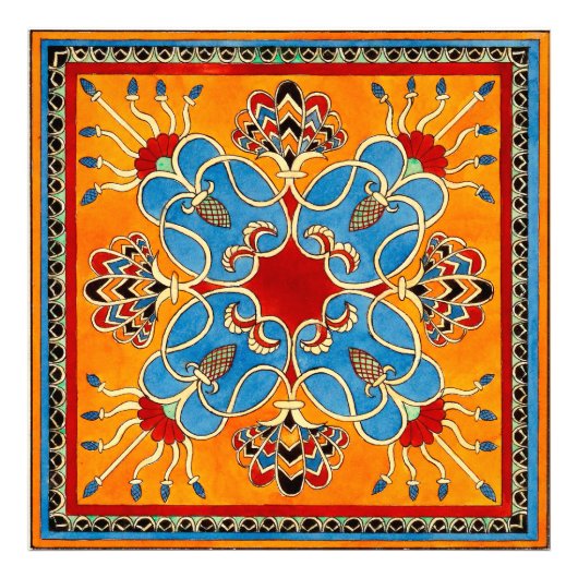 Impression de l'ornement assyrien (Devant)