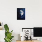 Impression de Lune Affiche de Lune Peinture de Cie (Bureau à domicile)