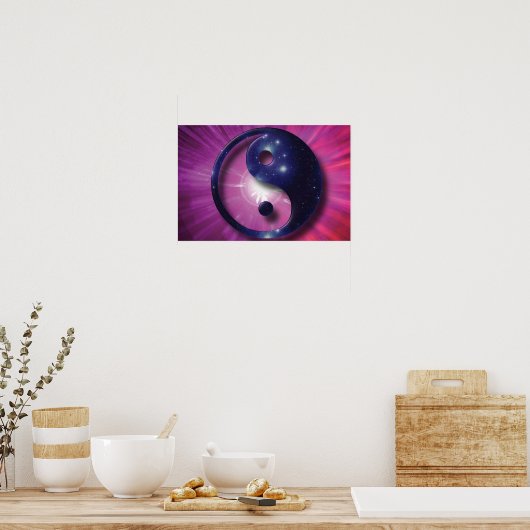 Impression de l'univers Yin et Yang (Cuisine)