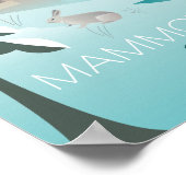 Impression de Mammoth Lakes en hiver (Coin)