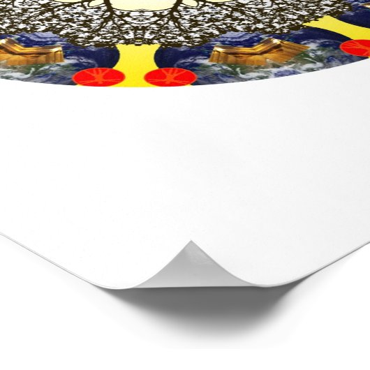 Impression de mandala de santé (Coin)