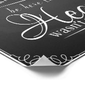 Impression de mariage sur tableau noir à la mémoir (Coin)