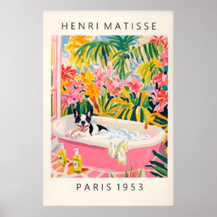 Impression de Matisse de Bouledogue Français Drôle