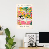 Impression de Matisse de Bouledogue Français Drôle (Bureau à domicile)