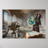 Impression de Matte - Cartographe de mondes perdus (Devant)