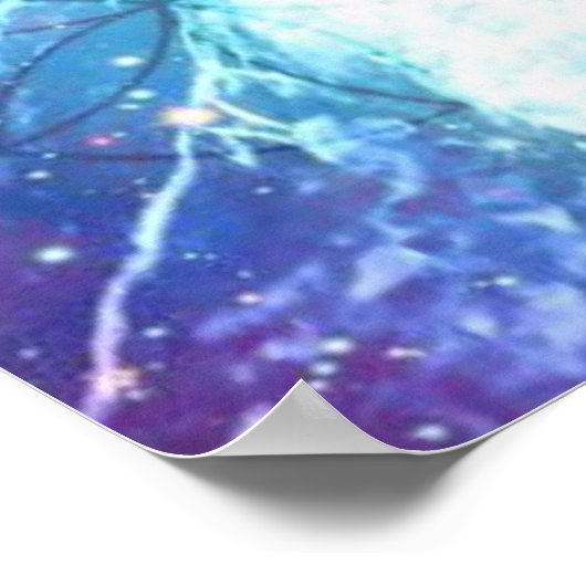 Impression de méditation, papier d'affiche de vale (Coin)