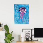 Impression de Méduse de haute mer (Bureau à domicile)