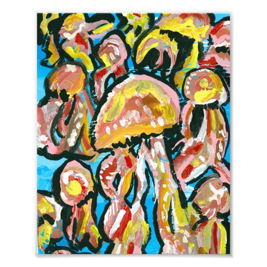 Impression de méduses de Denae (Devant)