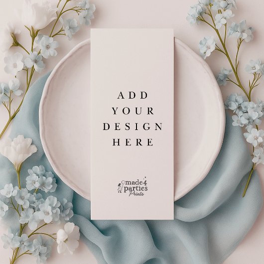 Impression de menus et de programmes