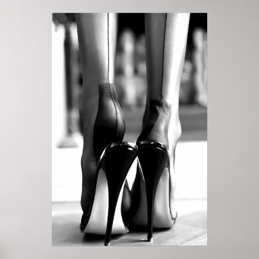 Impression de mode à talons hauts, Photographie fé (Devant)