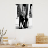 Impression de mode à talons hauts, Photographie fé (Cuisine)