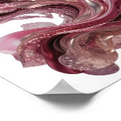 Impression de mode ART ABSTRAIT Argent (Coin)