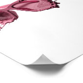 Impression de mode ART ABSTRAIT Argent frappant (Coin)