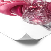 Impression de mode ART ABSTRAIT Bold Silver (Coin)