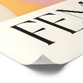 Impression de mode Art Déco de femmes fortes Illus (Coin)