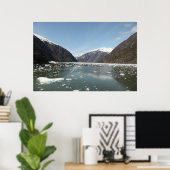 Impression de montagnes et d'icebergs (Bureau à domicile)