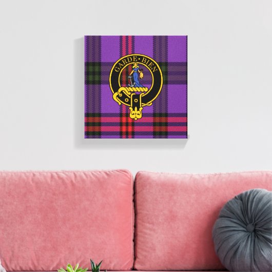 Impression de Montgomery Scottish Crest et Tartan (Insitu(Salon))