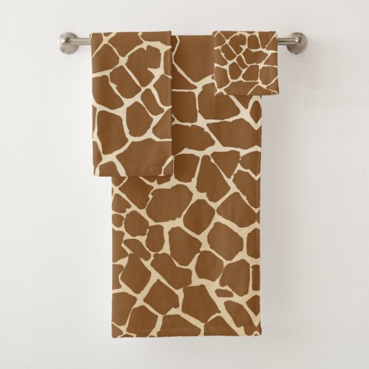 Impression de motif de fourrure de girafe (En situation)