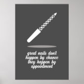 Impression de motivation pour les soins des ongles (Devant)