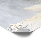 Impression de motoneige volante élevée (Coin)