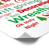 Impression de mots de Noël (Coin)