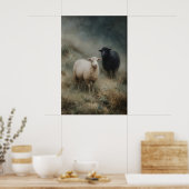 Impression de moutons antiques, Ferme de moutons n (Cuisine)