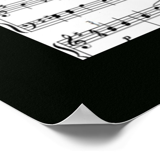 impression de musique pour les murs (Coin)