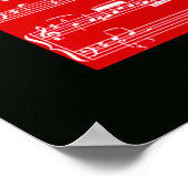 impression de musique pour mur (Coin)