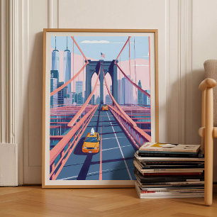 Impression de New York Pont de Brooklyn Impression