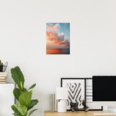 Impression de nuage Affiche de nuage Impression de (Bureau à domicile)