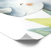 Impression de nurserie bébé safari rhino jungle (Coin)