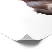 Impression de nurserie de bébé vache Highland Flor (Coin)