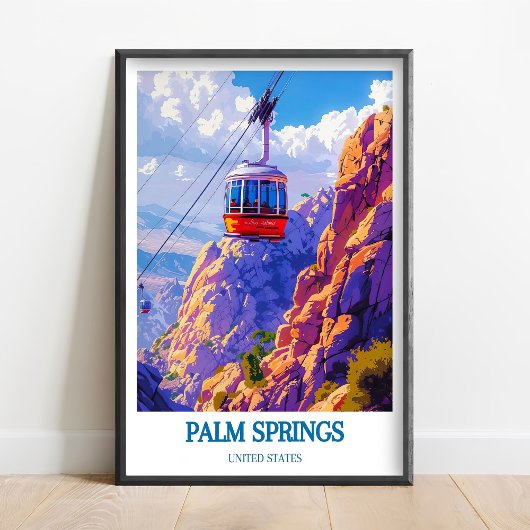 Impression de Palm Springs - Téléphérique de Palm 
