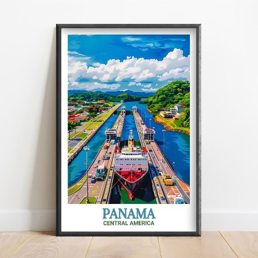 Impression de Panama - Art de Panama - Œuvre d'art