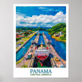 Impression de Panama - Art de Panama - Œuvre d'art (Devant)